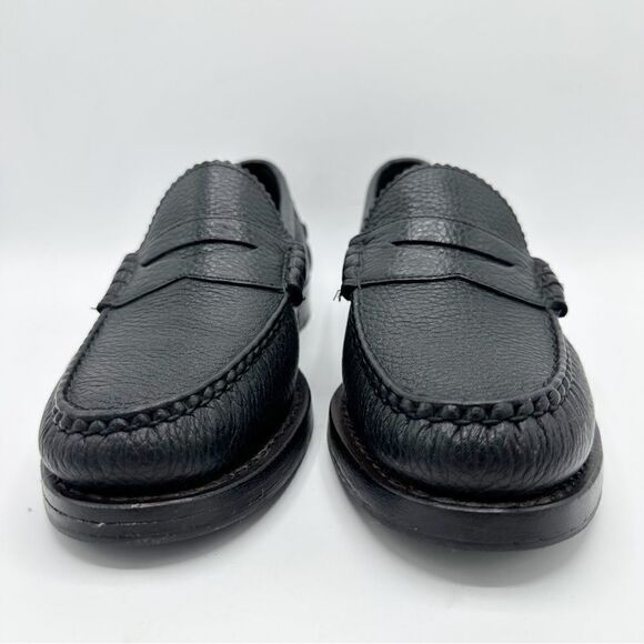 Brooks Brothers x Allen Edmonds Black‎ Leather Penny Loafers 10.5 D main image 10